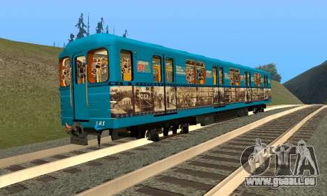 Eine Historische U-Bahn-Wagen für GTA San Andreas