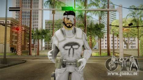 Punisher Dead Winter Skin pour GTA San Andreas