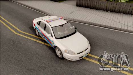 Chevrolet Impala Las Venturas Police Department für GTA San Andreas