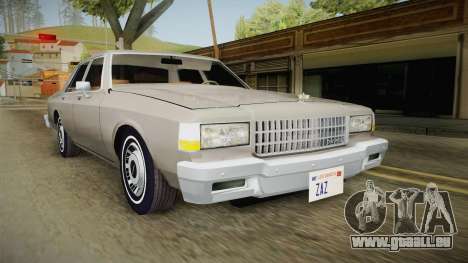 Chevrolet Caprice 1986 für GTA San Andreas