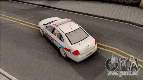 Chevrolet Impala Las Venturas Police Department pour GTA San Andreas