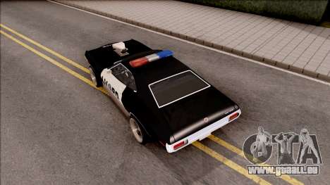 Ford Gran Torino Police LVPD 1972 v4 für GTA San Andreas