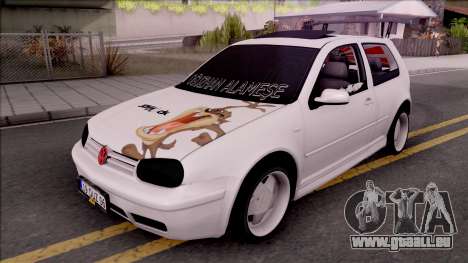 Volkswagen Golf 4 pour GTA San Andreas