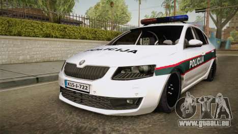 Skoda Octavia Police pour GTA San Andreas