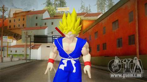 Goku Original DB Gi Blue v3 für GTA San Andreas