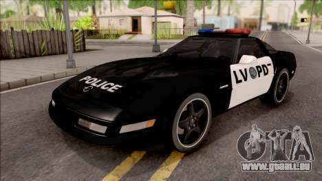 Chevrolet Corvette C4 Police LVPD 1996 für GTA San Andreas