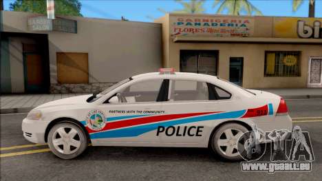 Chevrolet Impala Las Venturas Police Department für GTA San Andreas
