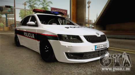 Skoda Octavia Police pour GTA San Andreas