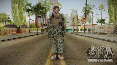 Georgian Soldier Skin v1 für GTA San Andreas