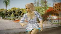 Marie Rose Skin in White Dress pour GTA San Andreas