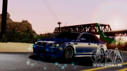 BMW M5 E60 türkis für GTA San Andreas