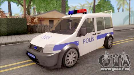 Ford Tourneo Connect K210S Turkish Police pour GTA San Andreas