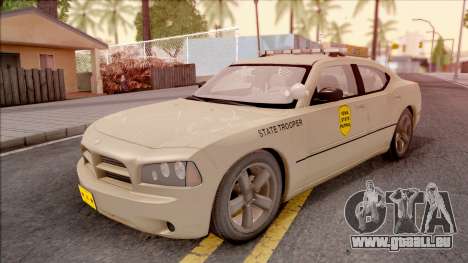 Dodge Charger Gold 2007 Iowa State Patrol pour GTA San Andreas