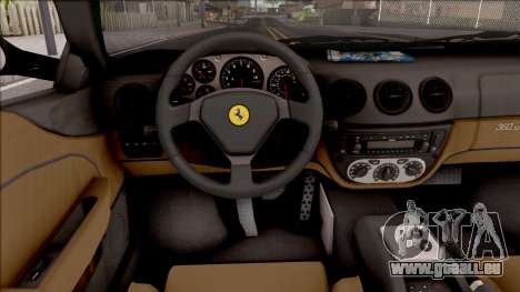 Ferrari 360 Spider US-Spec 2000 IVF für GTA San Andreas
