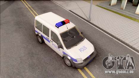 Ford Tourneo Connect K210S Turkish Police pour GTA San Andreas