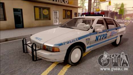 Chevrolet Caprice Police NYPD pour GTA San Andreas