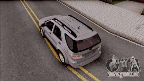 Toyota Fortuner pour GTA San Andreas