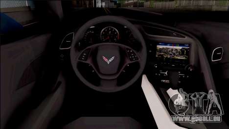 Chevrolet Corvette Stingray C7 2014 pour GTA San Andreas