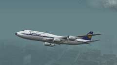 Lufthansa 747-8i Retro-Lackierung für GTA San Andreas