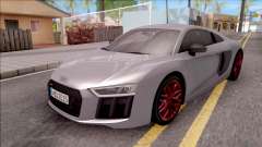 Audi R8 V10 Plus 2018 EU Plate für GTA San Andreas