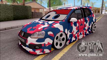 Volkswagen Golf BK GARAGE für GTA San Andreas