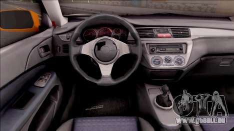 Mitsubishi Lancer Evo 8 High School DxD Itasha pour GTA San Andreas