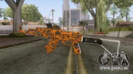 CoD: Black Ops II - AK-47 Lava Skin v1 pour GTA San Andreas