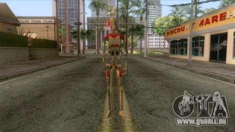 Star Wars - Droid Security Skin pour GTA San Andreas