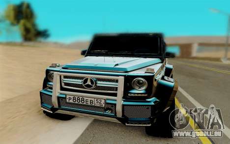 Mersedes Benz G65 6x6 für GTA San Andreas