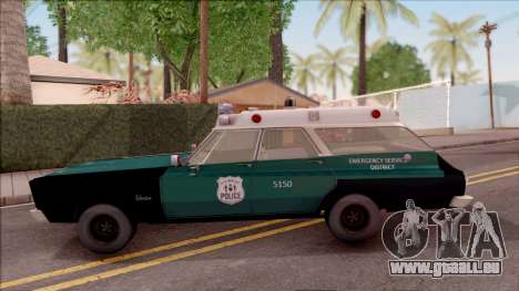 Plymouth Belvedere Station Wagon 1965 NYPD Final für GTA San Andreas