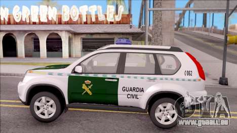 Nissan X-Trail Guardia Civil Spanish pour GTA San Andreas