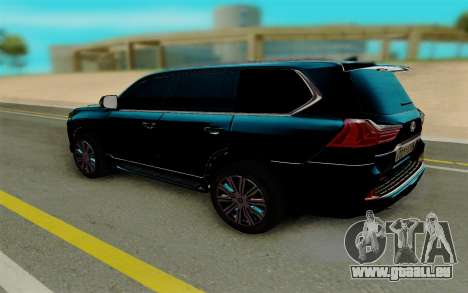 Lexus LX570 pour GTA San Andreas