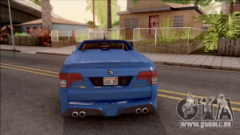 HSV Limited Edition GEN-F GTS Maloo 2014 v2 pour GTA San Andreas