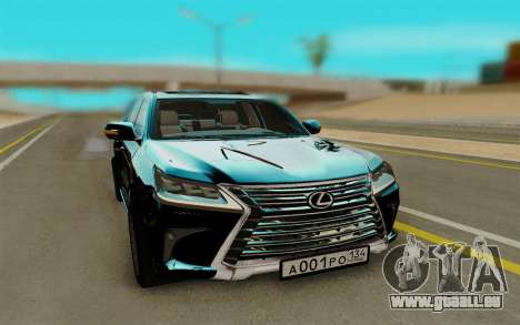 Lexus LX570 pour GTA San Andreas