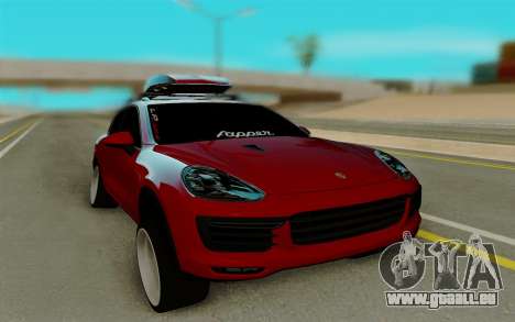 Porsche Cayenne Turbo S 2015 pour GTA San Andreas