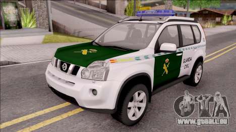 Nissan X-Trail Guardia Civil Spanish pour GTA San Andreas