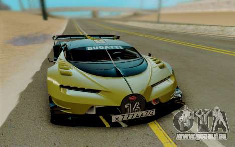 Bugatti Vision G pour GTA San Andreas