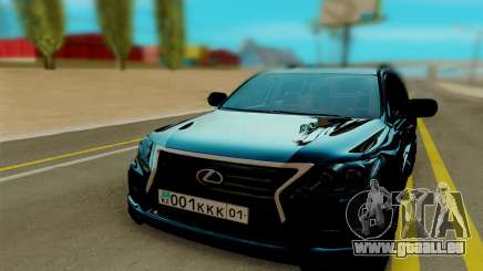 Lexus LX570 black für GTA San Andreas