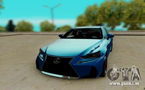 Lexus IS F Sport pour GTA San Andreas