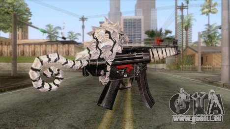 MP5 Tiger Skin pour GTA San Andreas