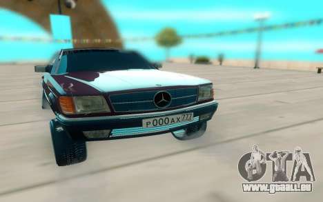Mercedes-Benz C126 pour GTA San Andreas