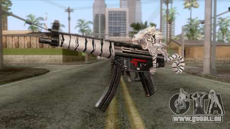 MP5 Tiger Skin für GTA San Andreas