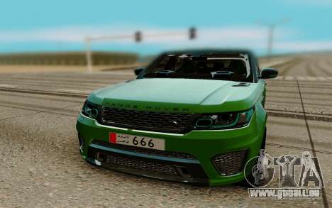 Land Rover Range Rover Sport Supercharged für GTA San Andreas