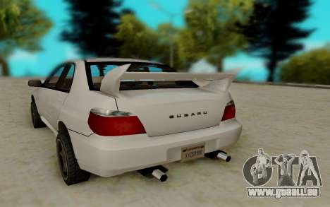 Subaru Impreza für GTA San Andreas