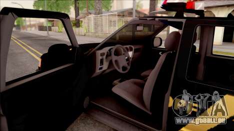 Chevrolet Blazer Federal Police of Brazil pour GTA San Andreas