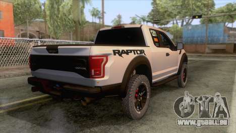 Ford Raptor 2017 Race Truck pour GTA San Andreas