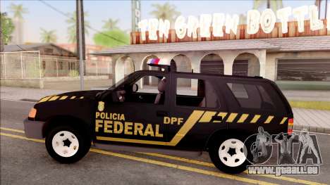 Chevrolet Blazer Federal Police of Brazil pour GTA San Andreas