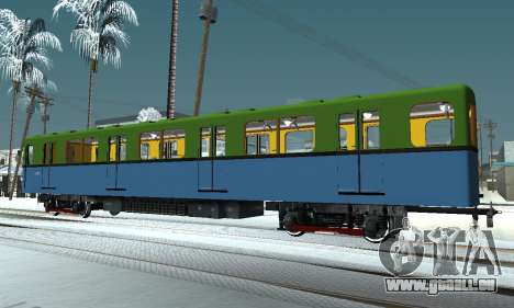 Metrovagony type D pour GTA San Andreas