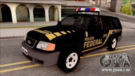 Chevrolet Blazer Federal Police of Brazil für GTA San Andreas