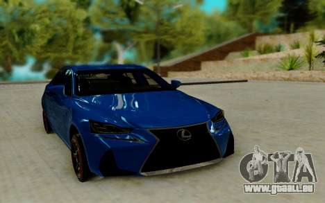 Lexus IS F Sport für GTA San Andreas